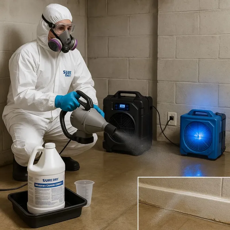 Sanitization and Odor Removal process in Hiawassee, GA