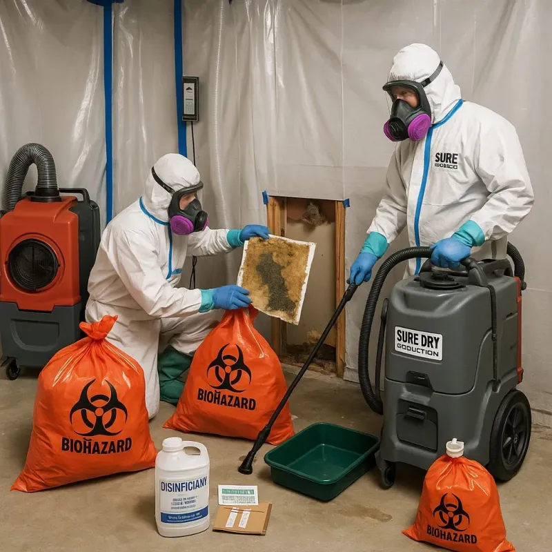 Contaminated Water Handling Protocols process in Hiawassee, GA