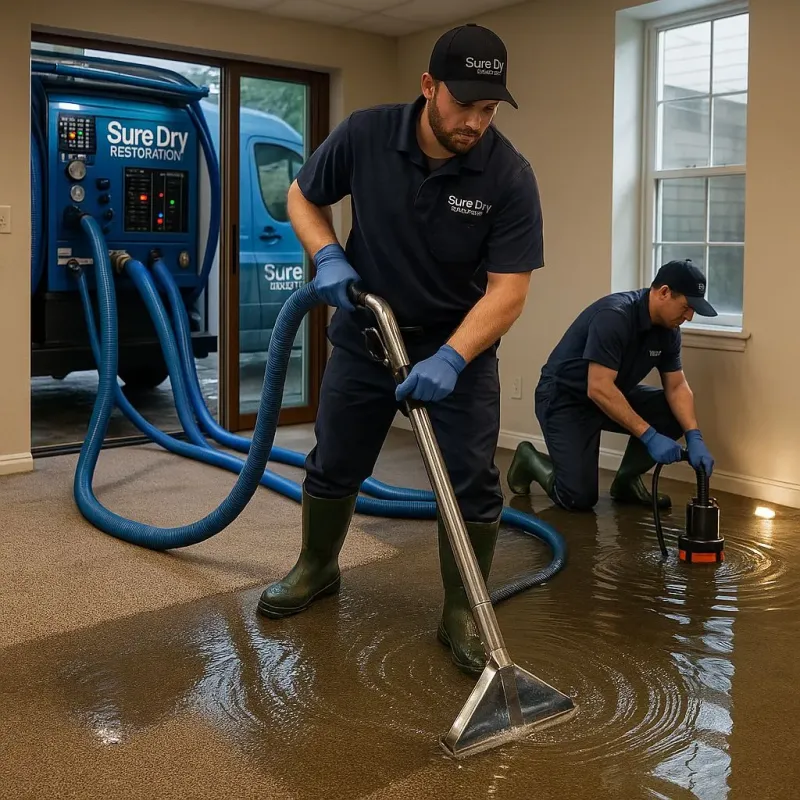Water Extraction and Removal process in Hiawassee, GA